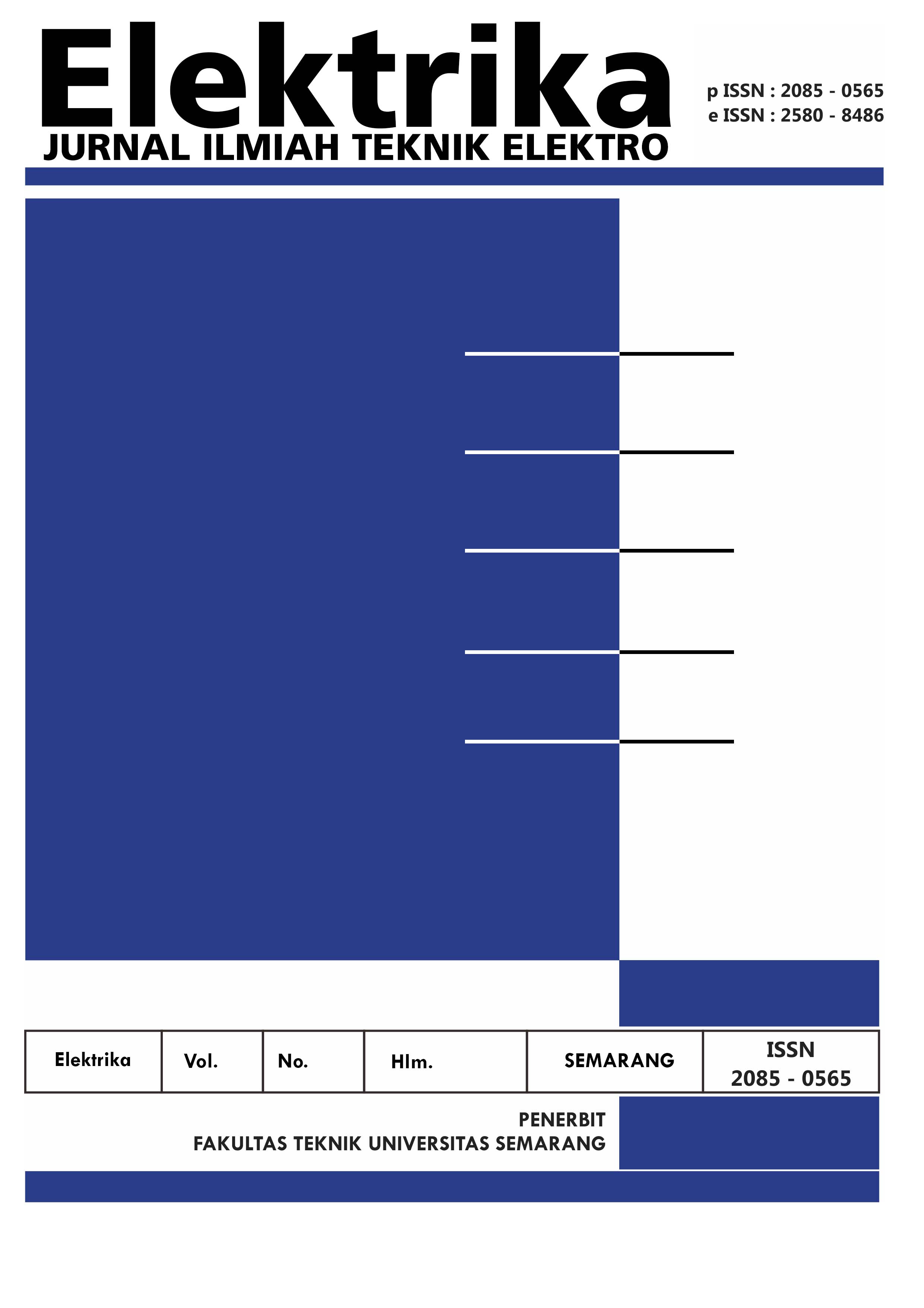 Cover Depan Jurnal eLEKTRIKA